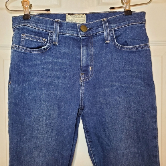 Current/Elliott's high-rise The Kick jeans 27 Cut Raw Hem - Picture 2 of 8